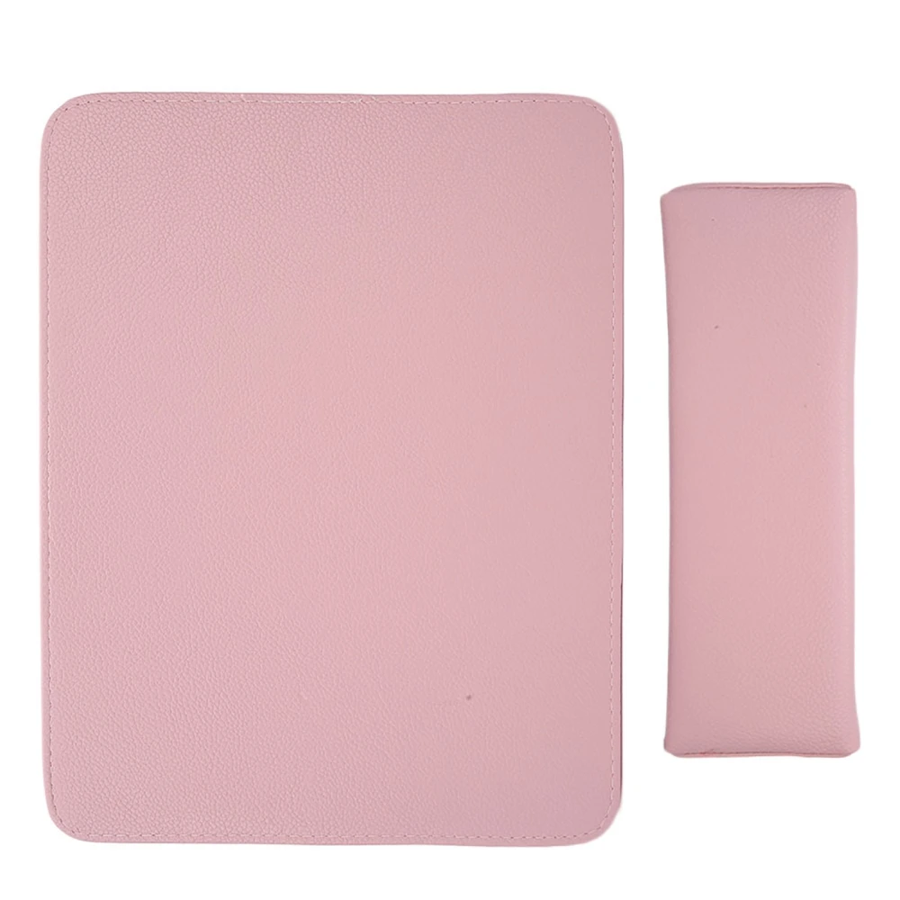 Soft Nail Art Beauty Salon Hand Pillow Arm Rest Holder Cushion Mat Set Manicure ToolPink