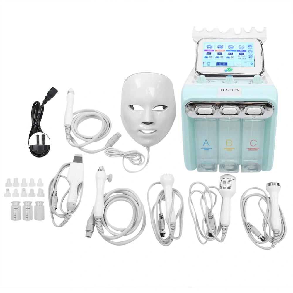 Hydrogen Oxygen Water Oxygen Injector Facial Skin Rejuvenation Beauty MachineUS Plug 110V