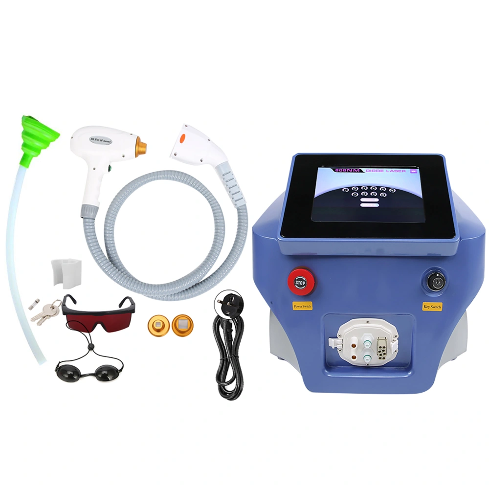 Vertical Type 3 Wavelength Hair Removal Skin Rejuvenation Machine InstrumentEU Plug 220V