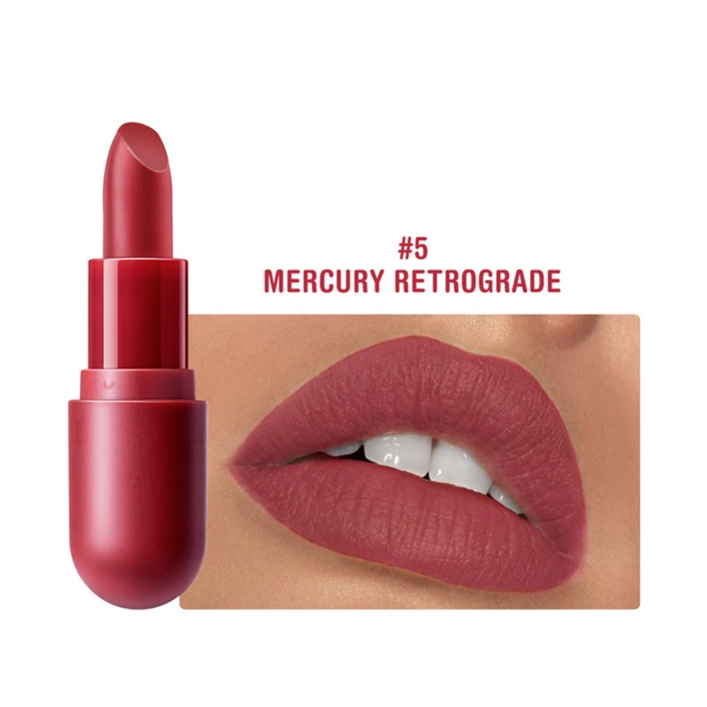 5 Colors Moisturizing Capsule Lipstick Longlasting Matte Lip Gloss Lip Makeup#5