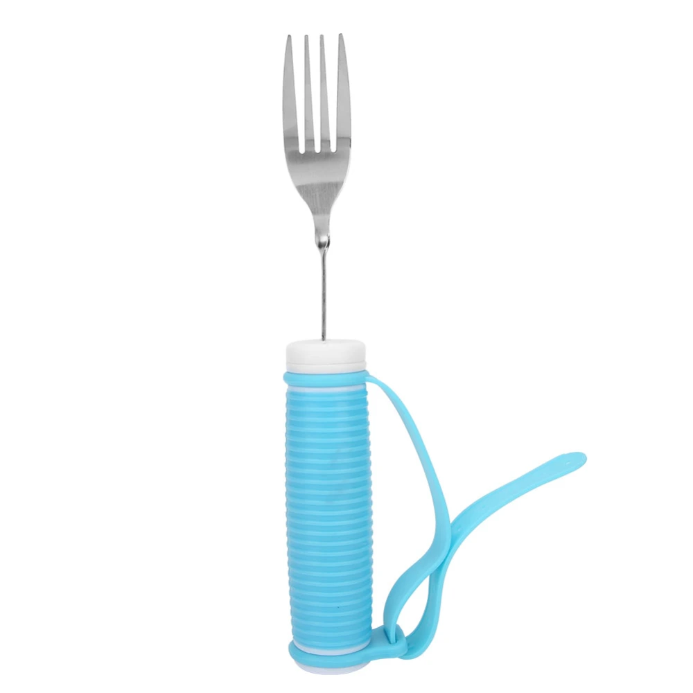 Stroke Elderly Auxiliary Tableware Disabled Hand Anti-Shake Eating Aid Accessory(Fork )