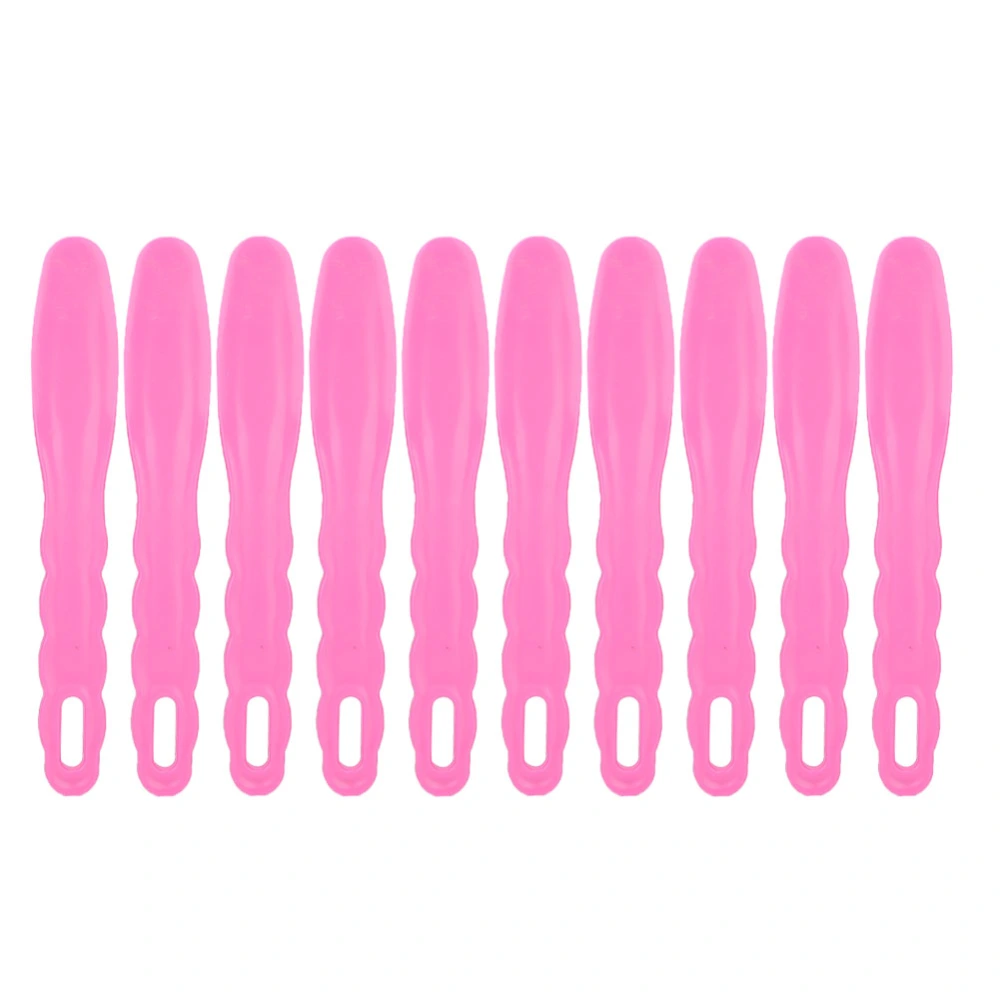 10Pcs Professional Disposable Plastic Dental Mixing Spatula Dental Supply Tool