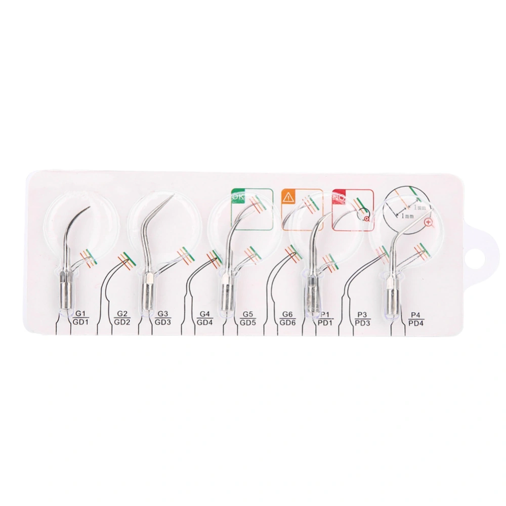 5pcs / Set Universal Dental Ultrasonic Scaler Tip Blade Dental Dentist Supplies