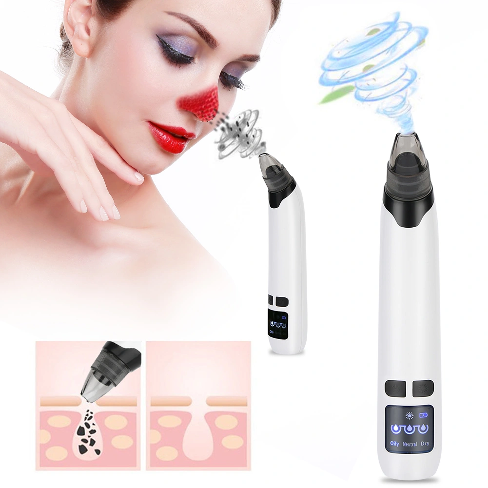 Handheld Facial Skin Blackheads Acne Removal Pore Cleaning Beauty Machine