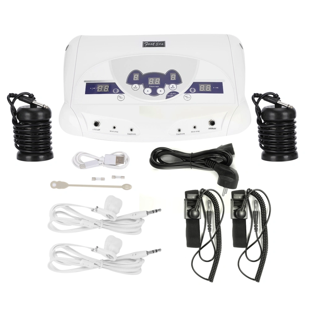 Negative Ion Hydrogen Molecule Footbath Spa Detox Health Care Machine for 2 PeopleEU Plug 220V