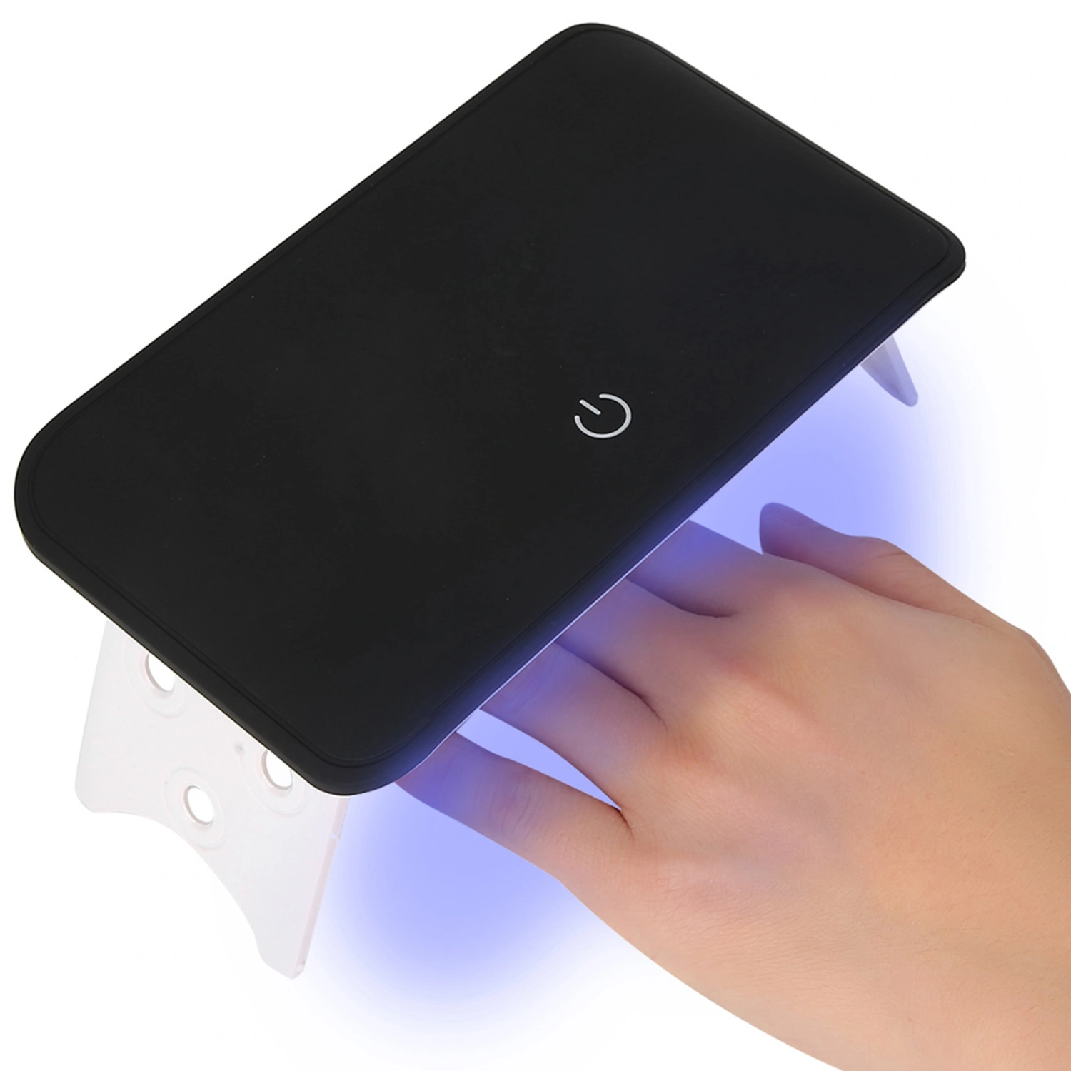 24W Foldable Portable Nail Lamp USB LED Gel Nail Polish Dryer Nail Art MachineBlack