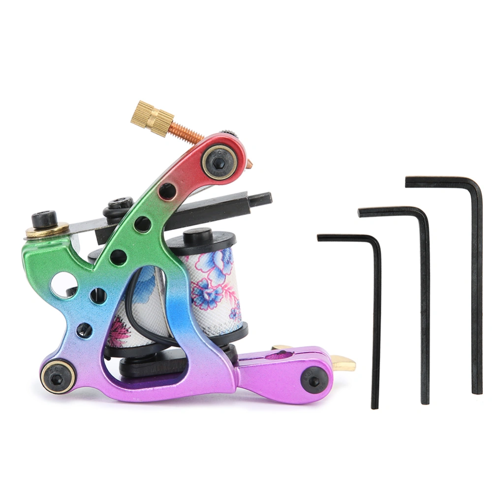 Professional Wrap Coil Tattoo Machine Handmade Tattoo Gun Shader Liner Body Art Tool