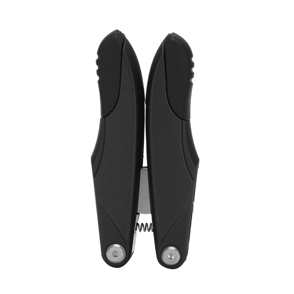 Multi Functional Folding Ingrown Toenail Clippers Dead Skin Removal Pedicure Tool(Black )