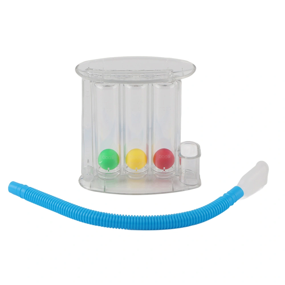 Deep Breathing Lung Exerciser Incentive Spirometer Breath Measurement SystemType B 3 Ball Suction and Blow