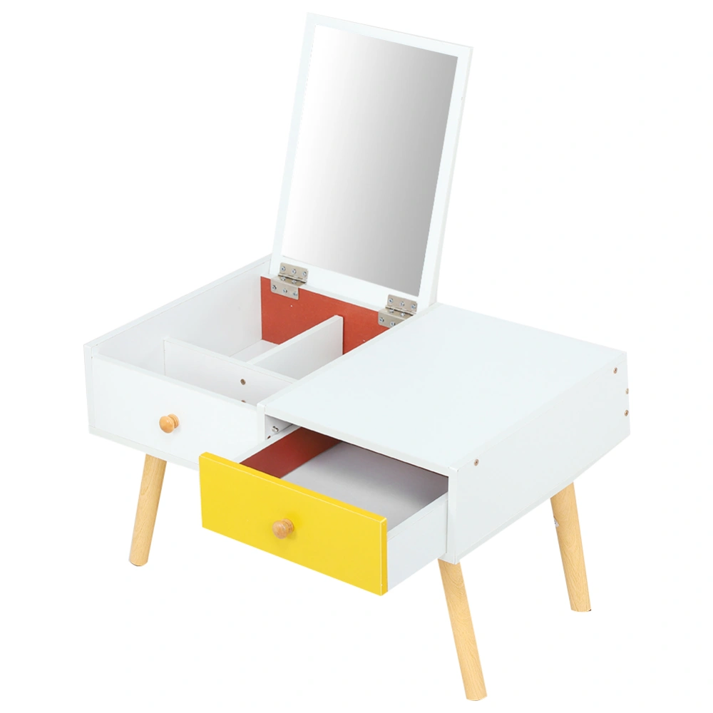 Multi Functional Vanity Table Makeup Dressing Table Writing Desk with Mirror