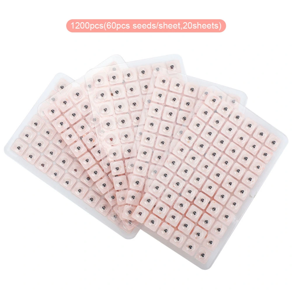 1200pcs Ear Acupoint Massage Ear Massage Sticker Press Sticker Ear Care Patch