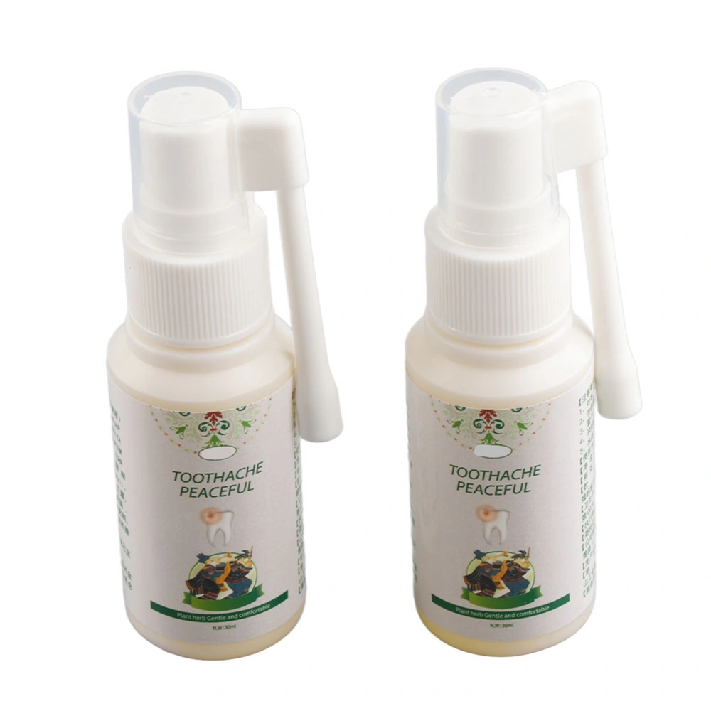 2pcs X 30ml Mouth Freshener Spray Antibacterial Spray Improve Mouth Ulcers