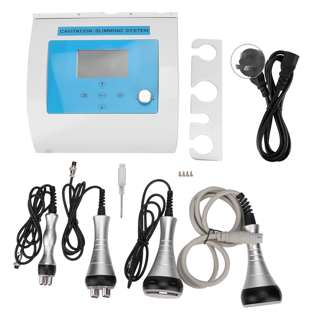 4in1 RF Ultrasonic Vacuum Body Slimming Fat Burning Facial Beauty Machine 110-240VAU Plug 110-240V