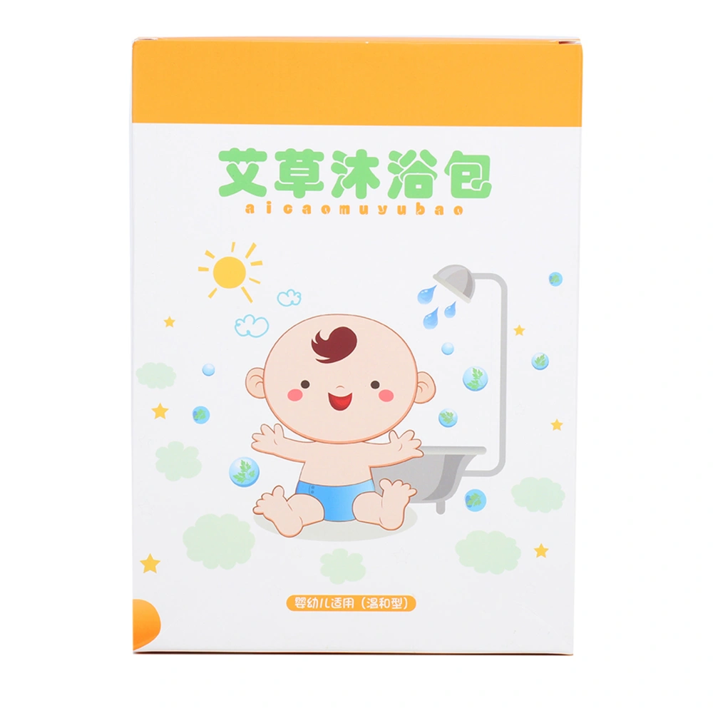 20pcs 15g Natural Moxa Wormwood Infant Baby Children Health Care Bathing Powder