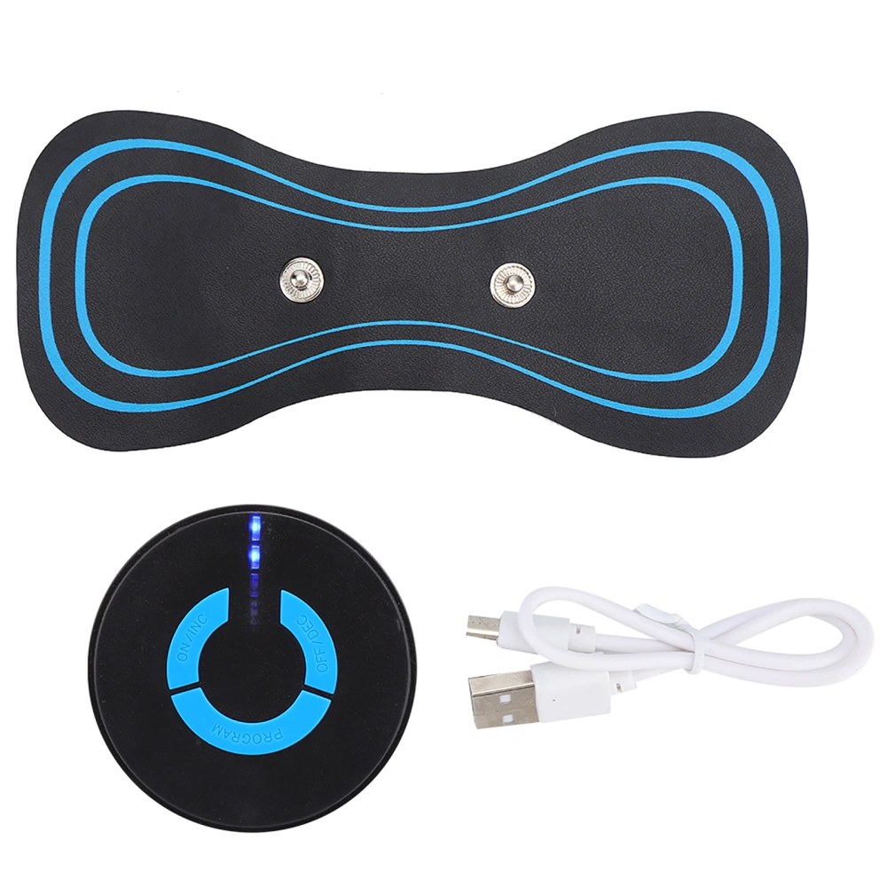 Mini Neck Massager Cervical Massage Pads Pain Relief EMS Muscle StimulatorCharging Type