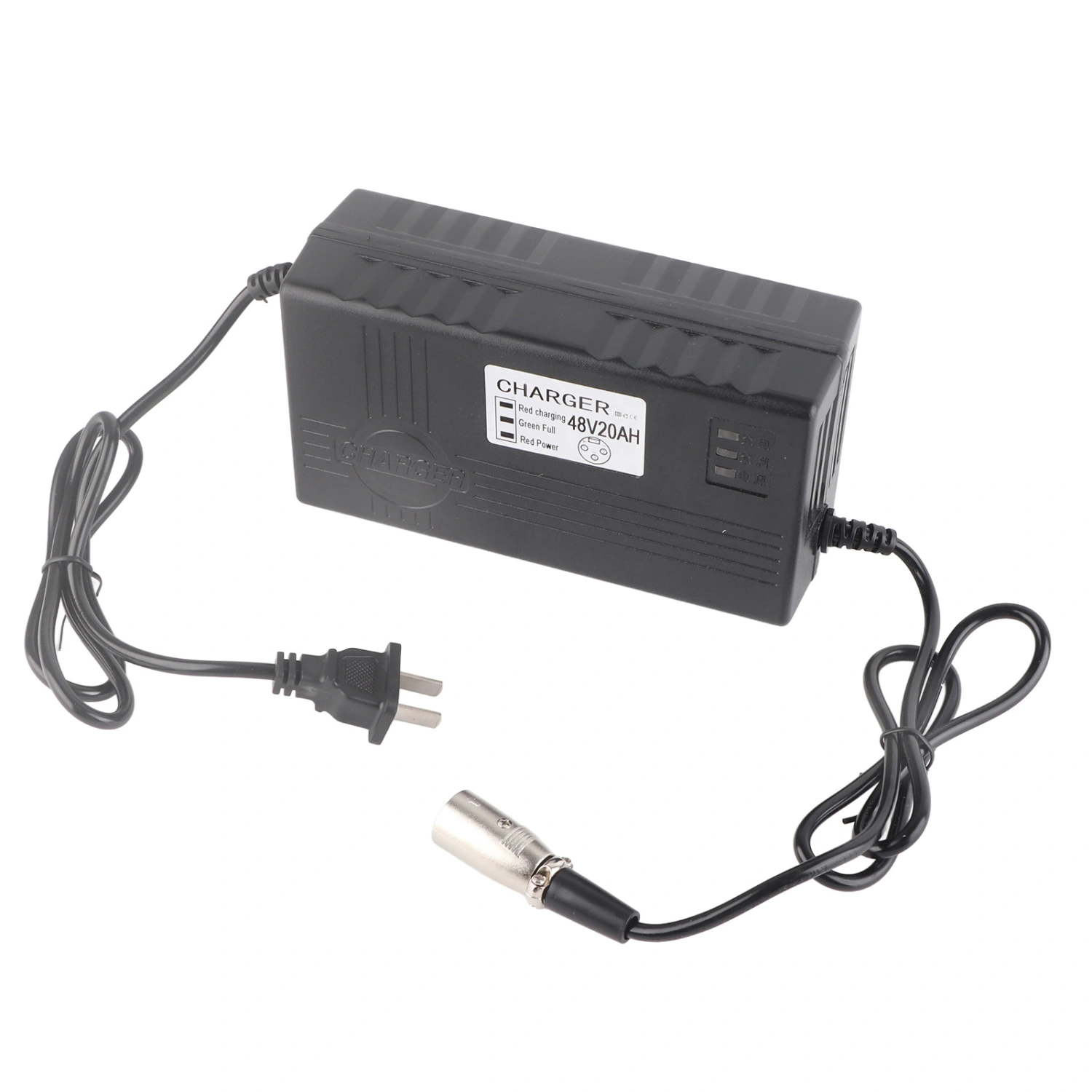 E‑Bike Mobility Scooter Battery Charger for The Elder Mobility Scooter Accessory 100‑240V US Plug