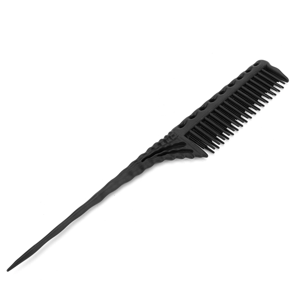 Hair Care Hair Styling Modeling Comb Lightweight Hair Salon Supplies Comb (Black)