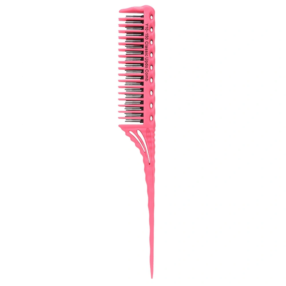 Hair Care Hair Styling Modeling Comb Lightweight Hair Salon Supplies Comb (Pink)