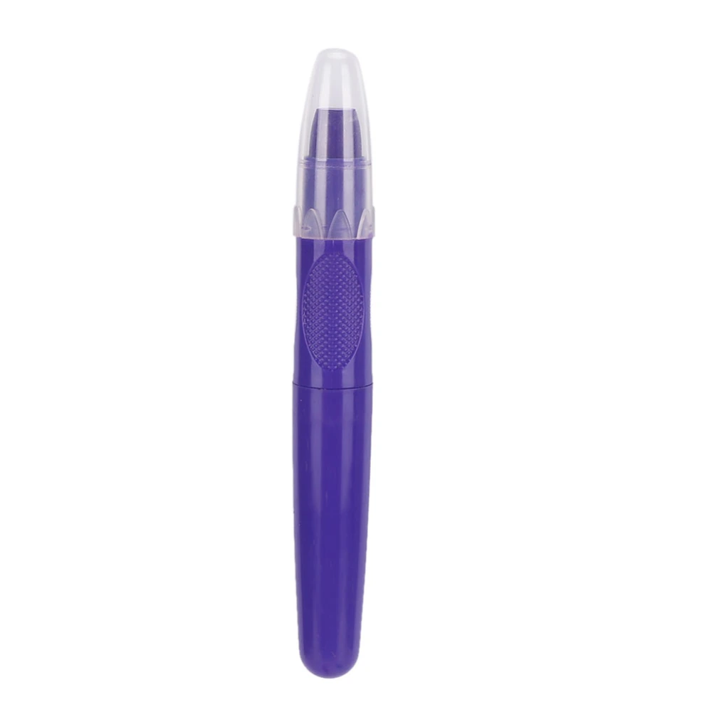 2pcs Portable Temporary Hair Dyeing Crayon Rotatable Hair Coloring Pen Styling ToolPurple