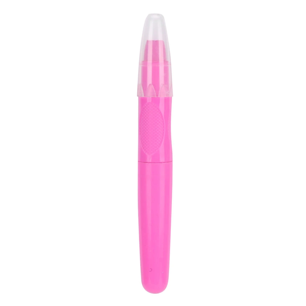 2pcs Portable Temporary Hair Dyeing Crayon Rotatable Hair Coloring Pen Styling ToolPink