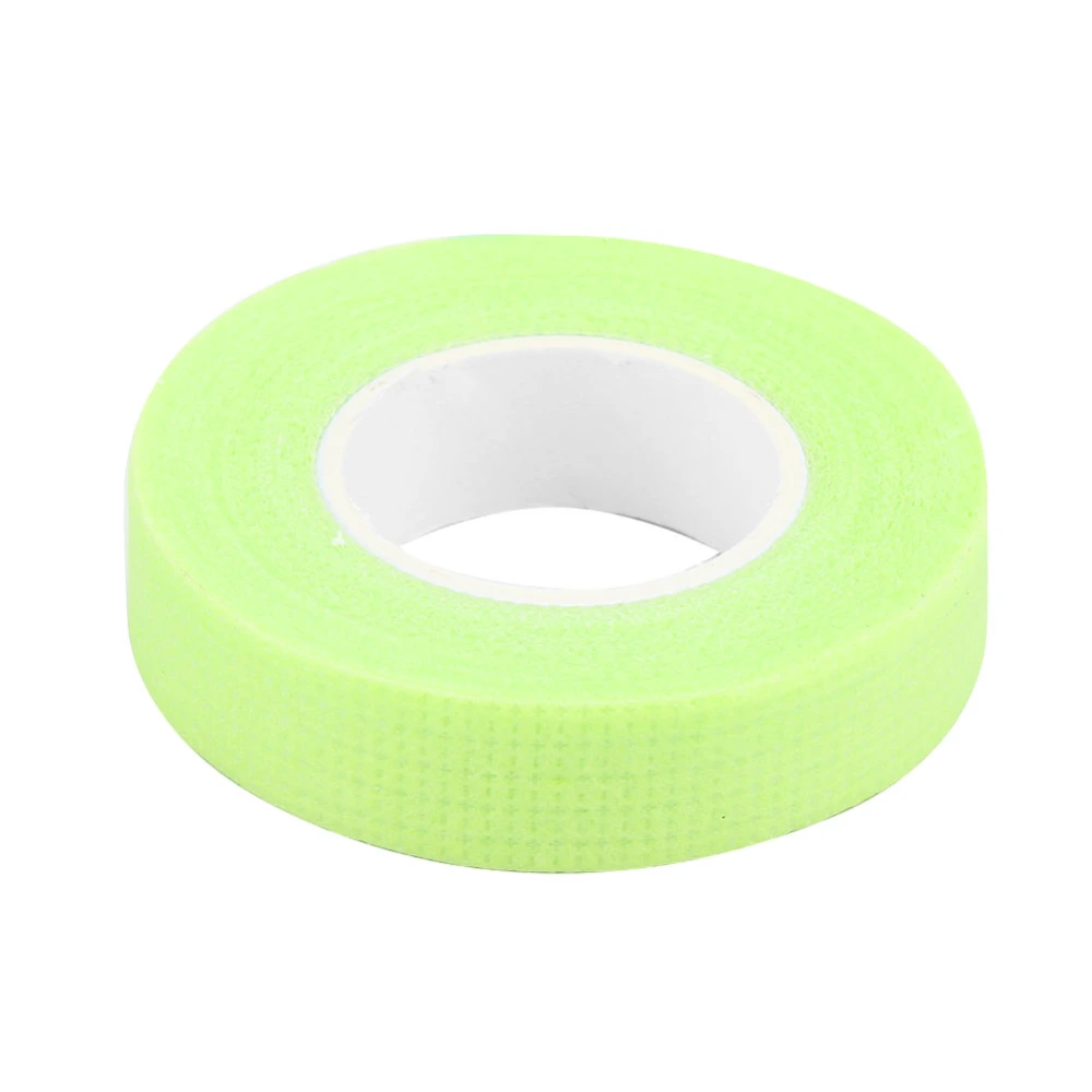 2pcs Breathable Anti Allergy Eyelashes Extension Tape with Holes Makeup Tool(Transparent Green )