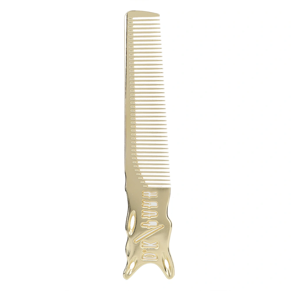 Aluminum Detangle Anti-Static Comb Scalp Massage Styling Hair Comb Hairdressing Tool