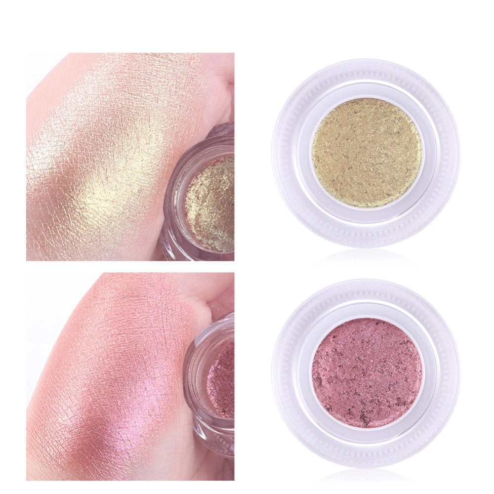 Shining Eyeshadow Powder Long Lasting Eye Shadow Glitter Powder Pigmented Cosmetic ToolM5