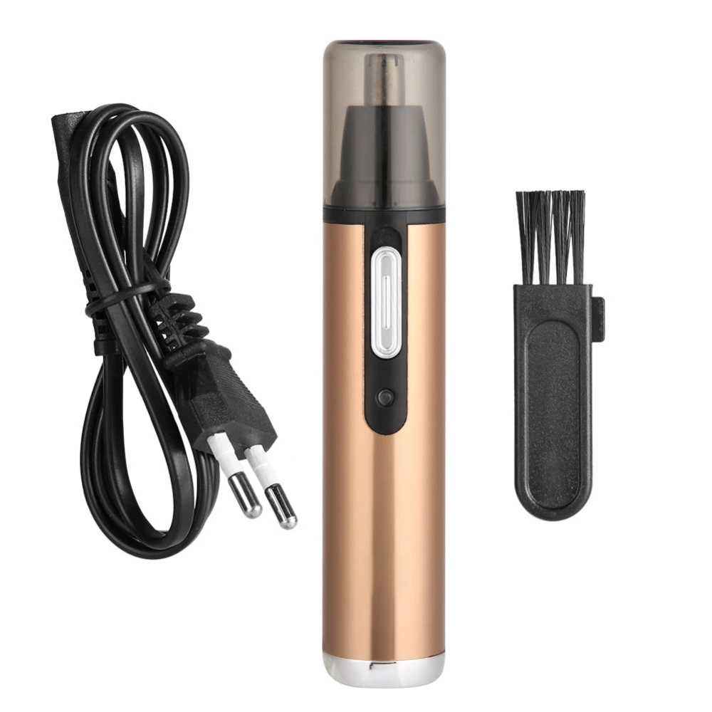 Rechargeable Electric Nose Hair Trimmer Portable Nasal Hair Shaver Cutting Machine (EU Plug 220V)SM-402