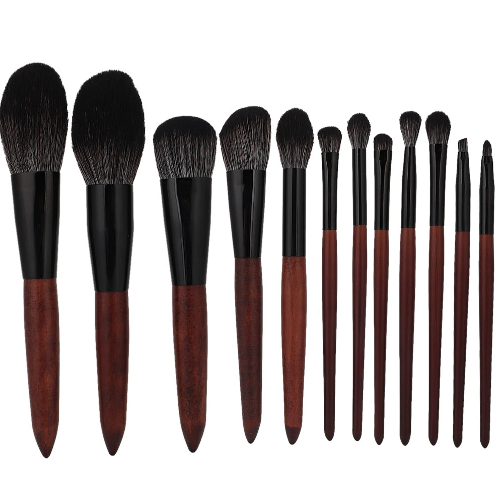 12pcs Makeup Brushes Set Powder Blusher Eyeshadow Eyeliner Lip Brush Beauty Tool