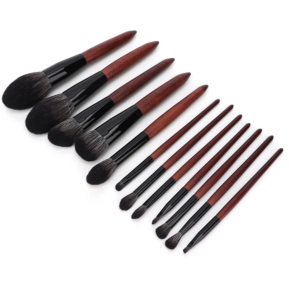 12pcs Makeup Brushes Set Powder Blusher Eyeshadow Eyeliner Lip Brush Beauty Tool