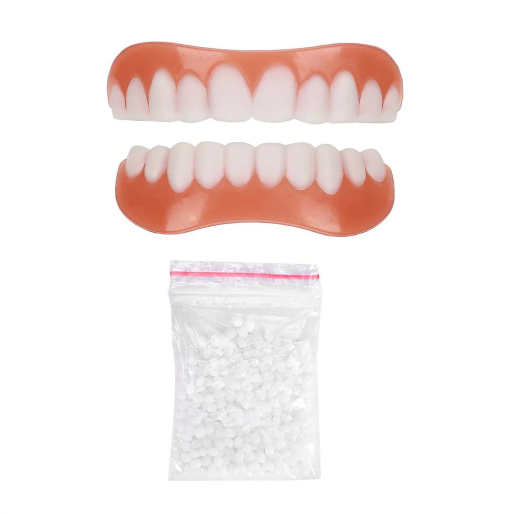 Professional Simulation Dentures Smile Cosmetic Orthodontics Teeth Dental Accessory