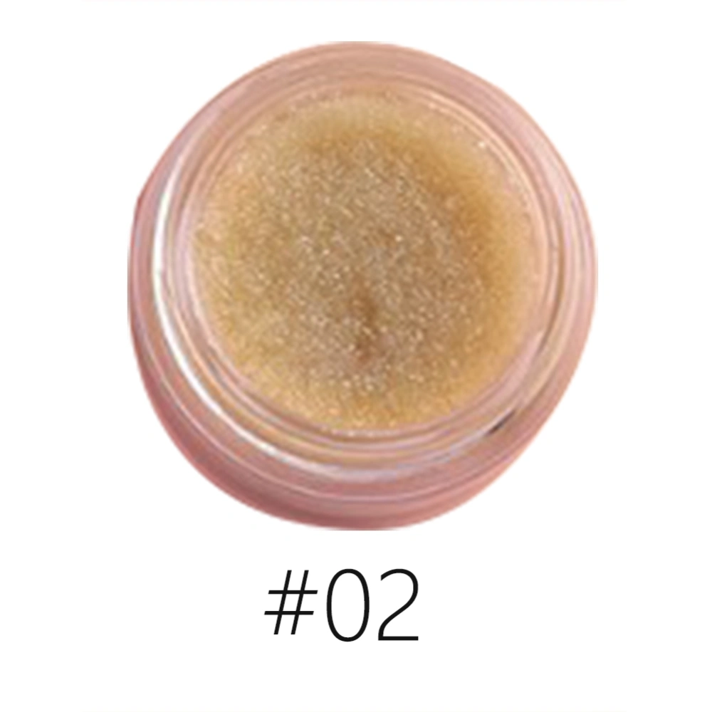 15g Lip Scrub Moisturizing Exfoliating Fade Fine Lines Scrub Cream Lip Skin Care02# Caramel Color