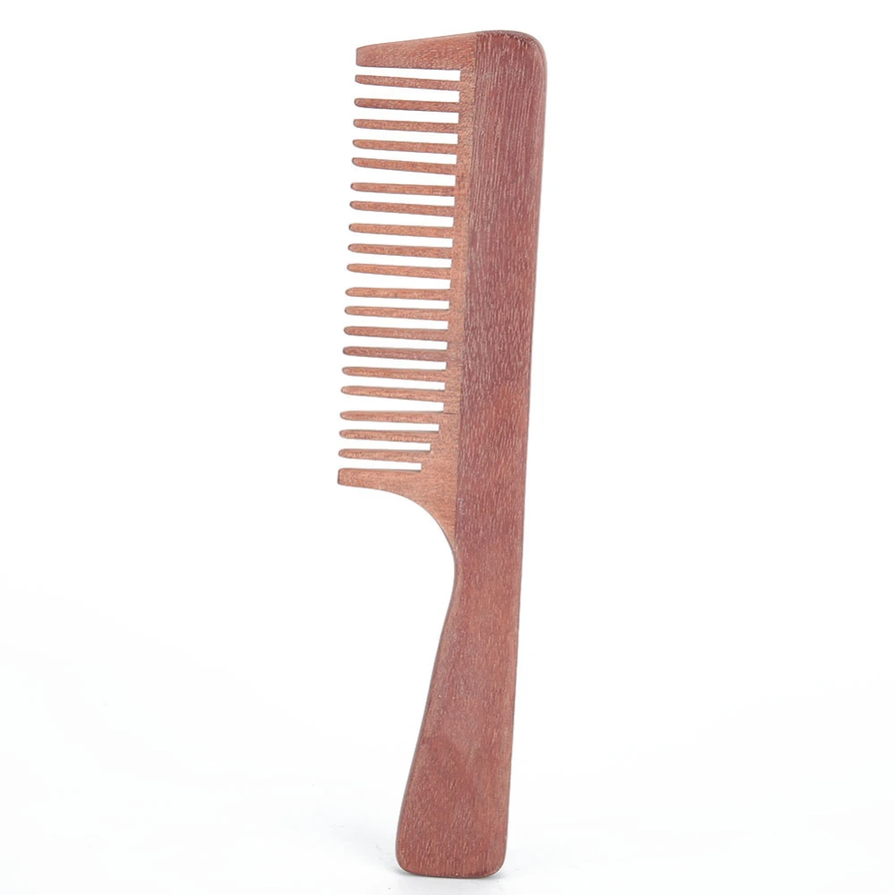 Sandalwood Fine Wide Teeth Hair Comb Beard Comb Hairstyling Care CombWide Teeth Comb