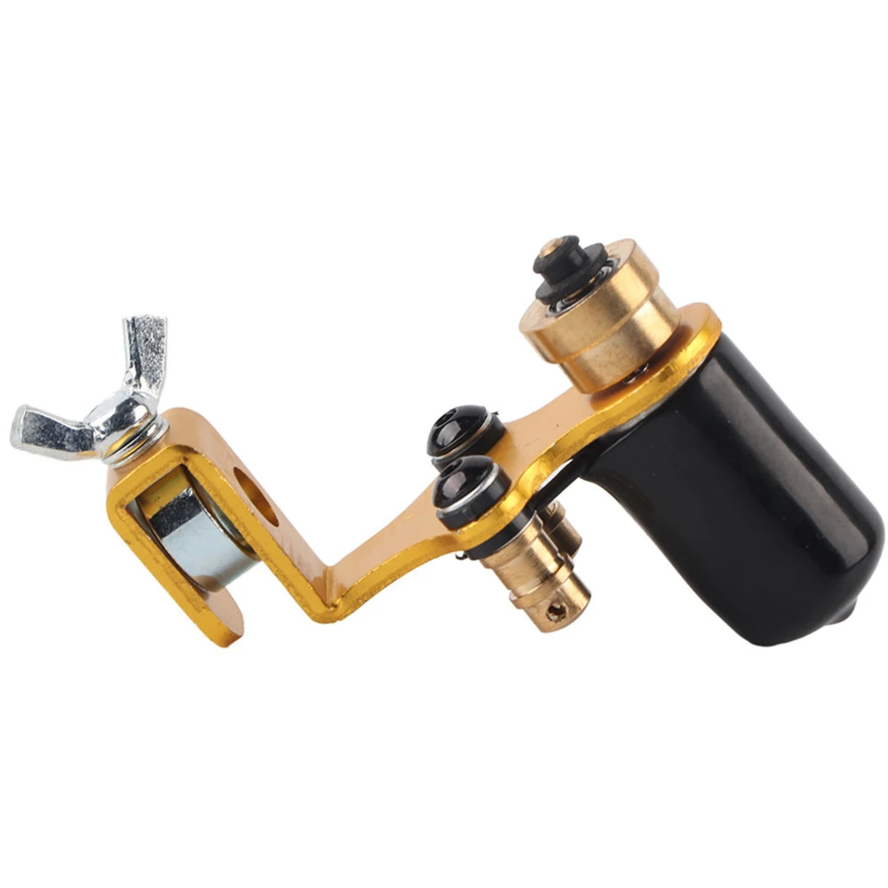 Alloy Liner Shader Rotary Tattoo Machine Strong Motor Gun Coloring Permanent Makeup ToolGold