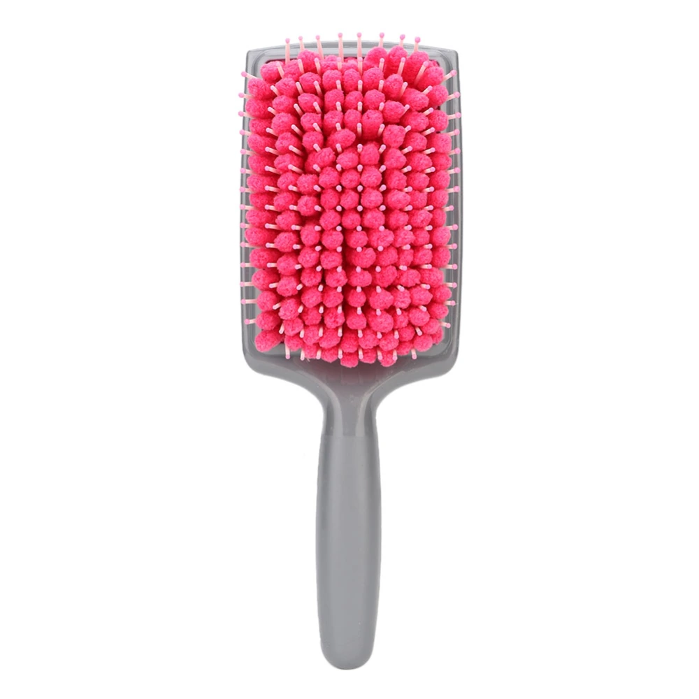 Anti-static Water Absorption Air Cushion Fast Drying Hair Towel Comb Massage Brush(Pink )