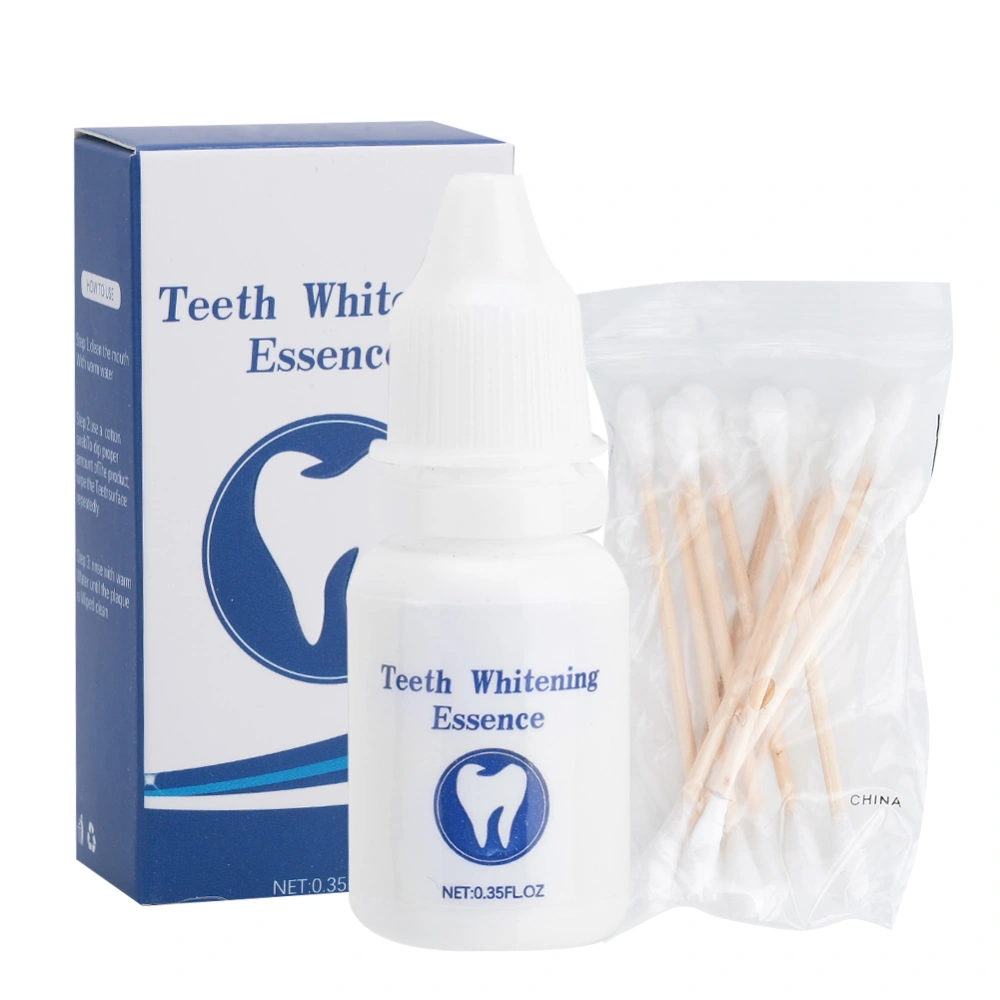 10ml Teeth Whitening Oral Hygiene Cleaning Serum Plaque Stains Removal Liquid Tooth Bleaching Dental Tools