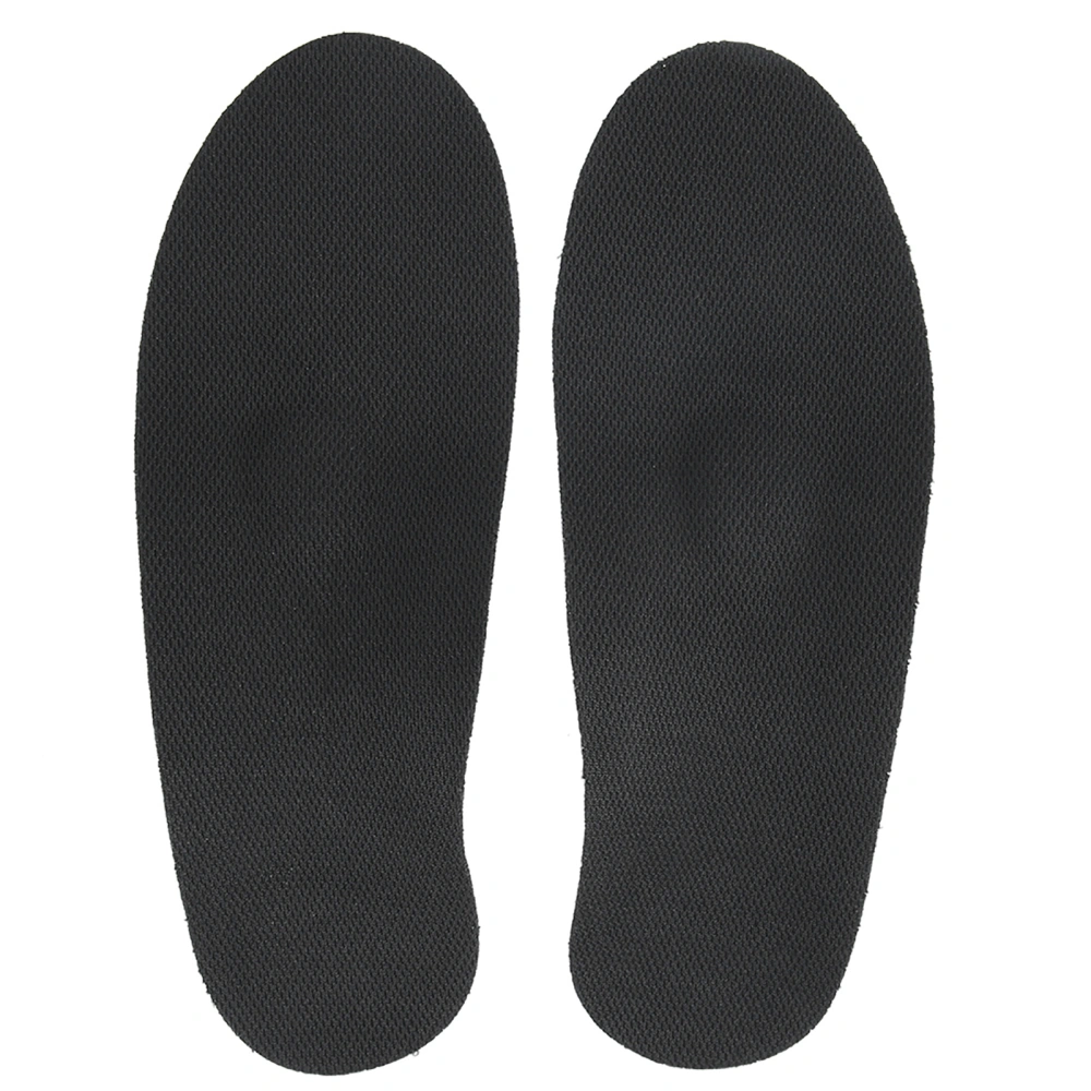 Unisex Flatfoot Orthotic Insole Arch Support Plantar Fasciitis Pain Relief Correction Foot Pad(Red BottomBlack Surface S: 3540)