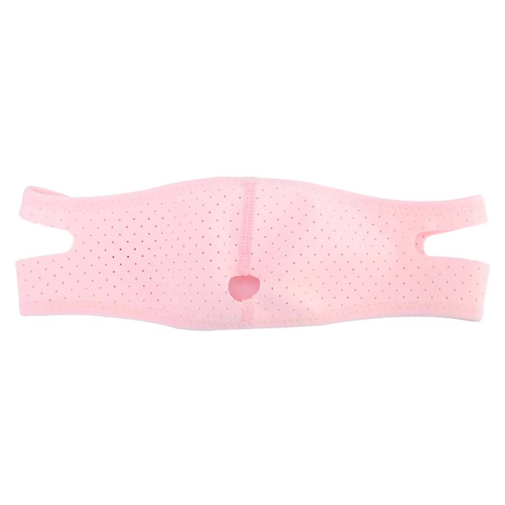 Face Tightening Lifting Belt Breathable Shape Contour Face Slimming Mask BandagePink Average Size