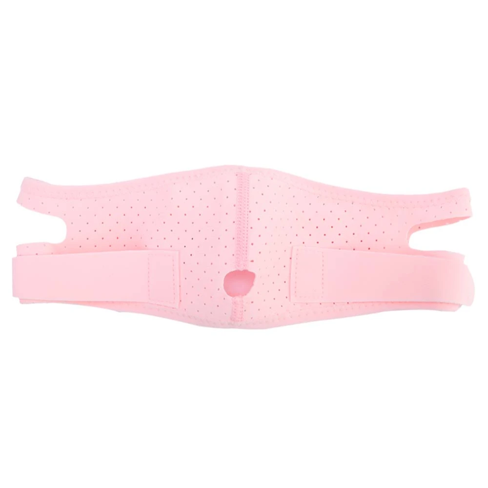 Face Lift Mask V Face Breathable Facial Lifting Slimming Belt Double Chin Removal(Pink Free Size)