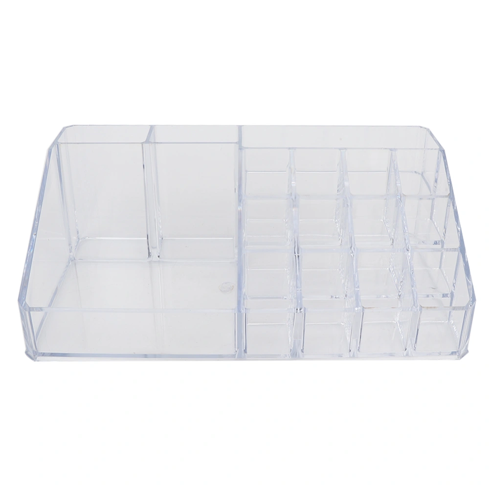 Acrylic Cosmetic Jewelry Makeup Storage Box Stand Nail Art Tool Dispaly RackStorage Rack