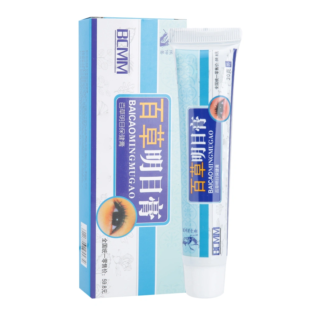 Herbal Extract Eye Care Cream Fatigue Relief Improve Eyesight Ointment for Health Care 30g