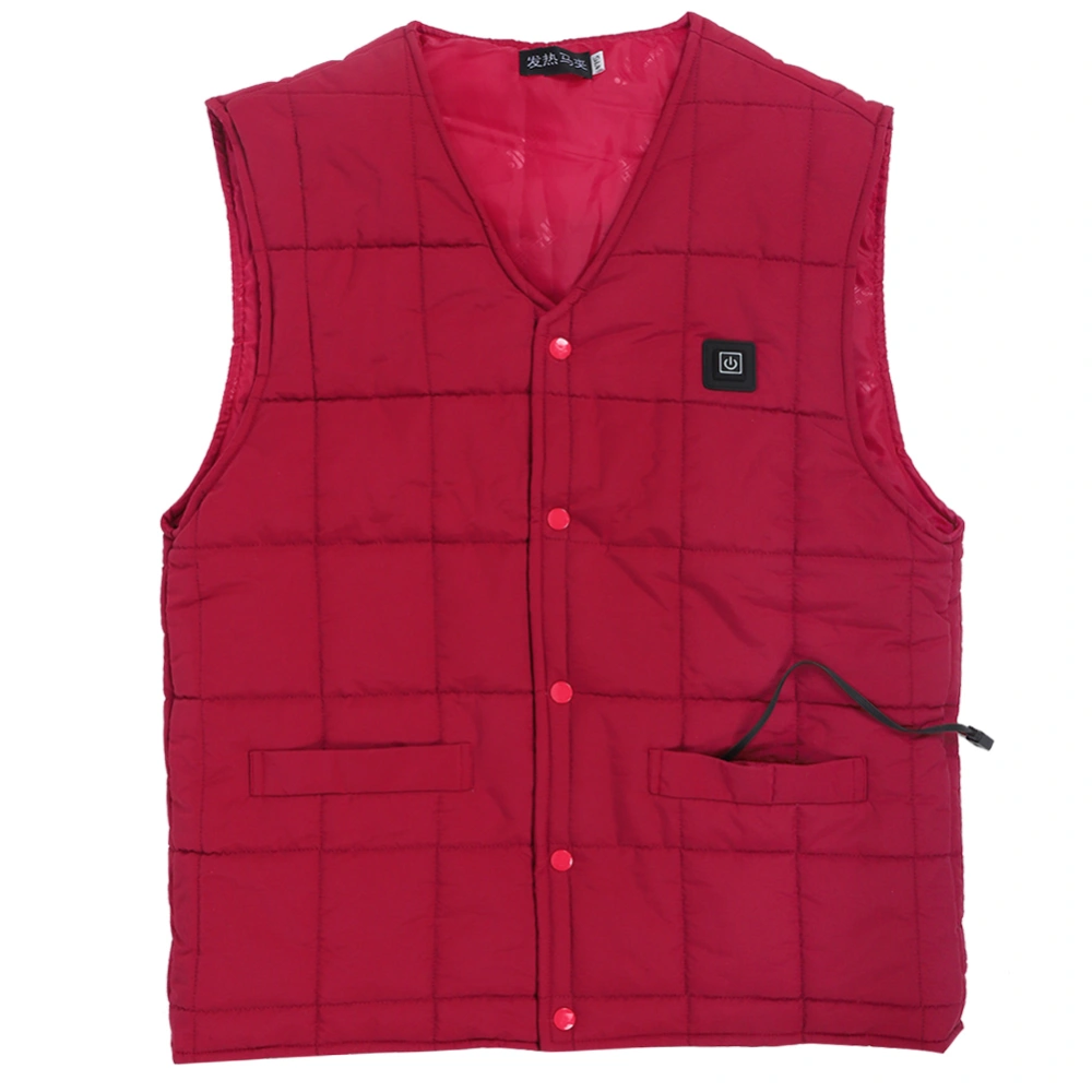 Intelligent Electric Heating Vest Outdoor Adjustable Warm Keeping Thermal Waistcoat165-L