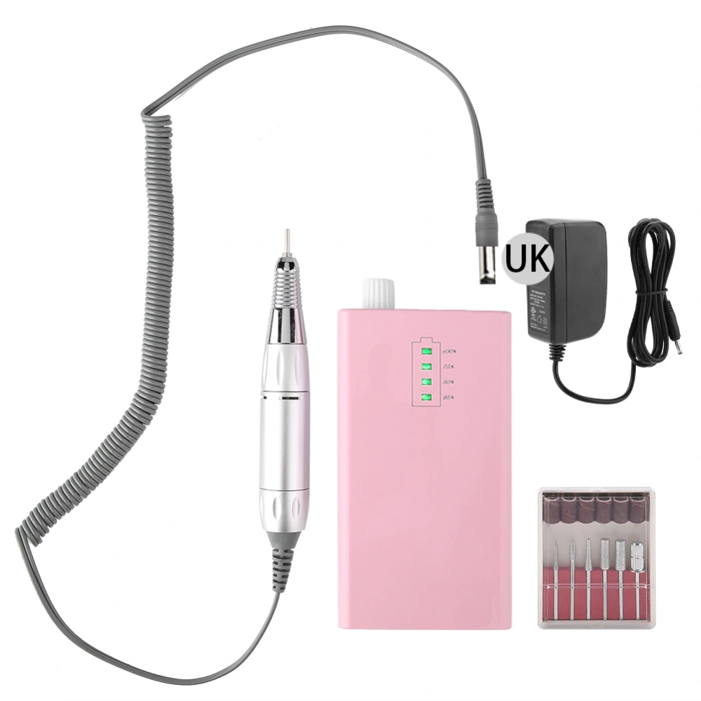 Portable Rechargeable Electric Nail Drill Machine 30000 RPM Cordless Manicure Pedicure Machine