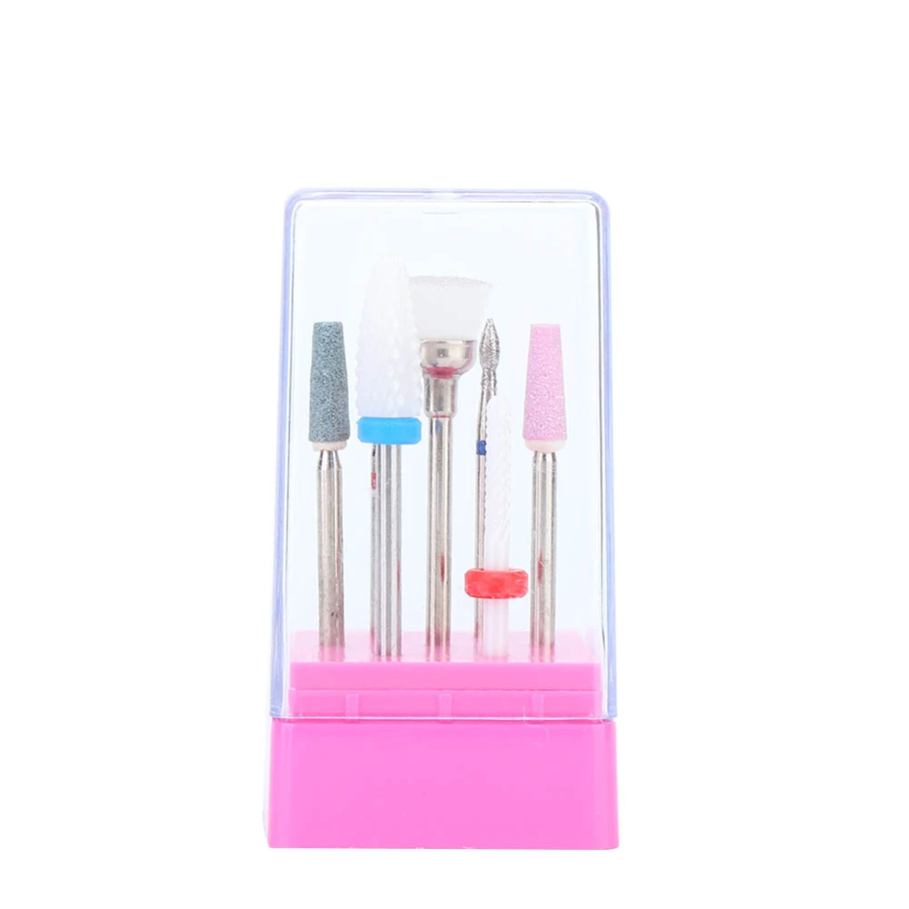 7pcs Professional Nail Art Grinding Head Dead Skin Removal Nail Sanding Polishing HeadTZ-02