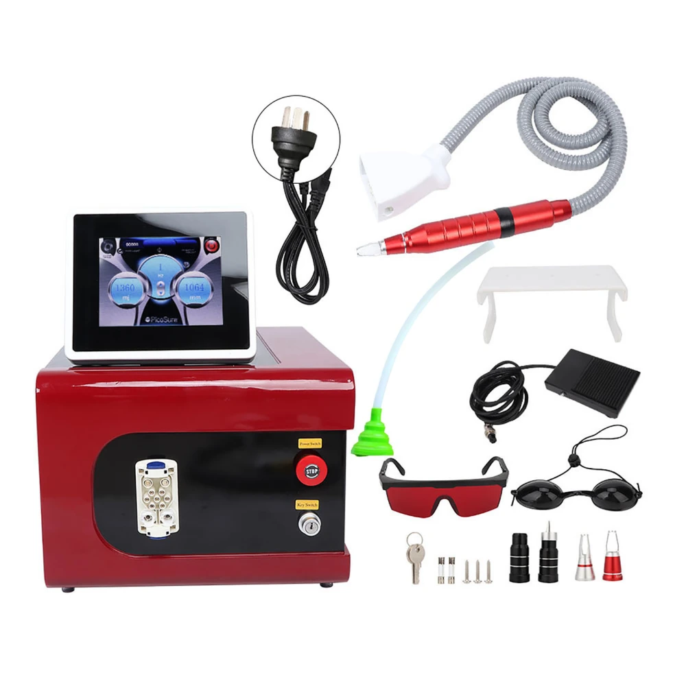 Picosecond Laser Scar Tattoo Removal Beauty Machine Skin Whitening Spot RemoverAU Plug 220v