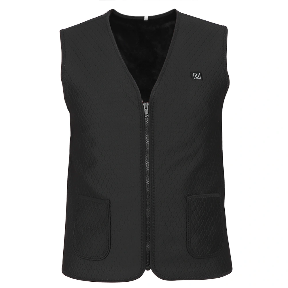 Intelligent Electric Heating Vest Washable Adjustable Warm Keeping Thermal Waistcoat (XL)