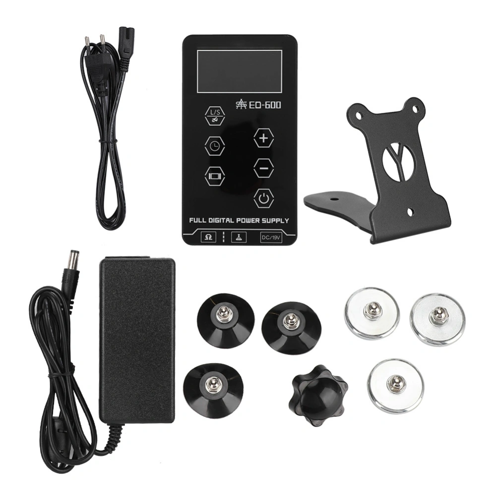 110V-240V Touch Screen Digital Display Tattoo Machine Power Supply DC Connection (EU Plug)