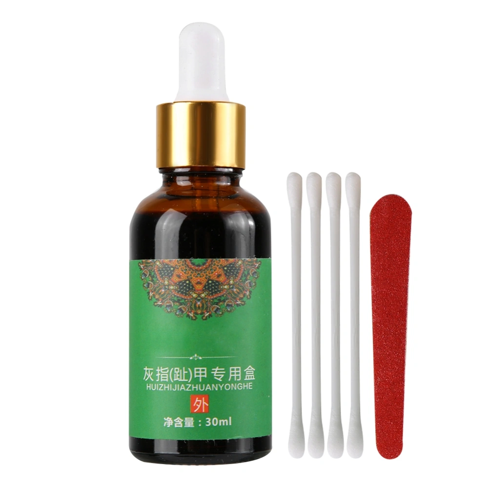 30ml Chinese Herbal Natural Nail Fungus Repair Treatment Liquid Toenails Repair Liquid