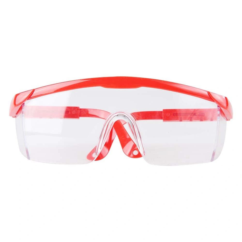 Eye Protection Goggles Dust Proof Anti Powder Safety Glasses Spectacles for Dental Work (Red)