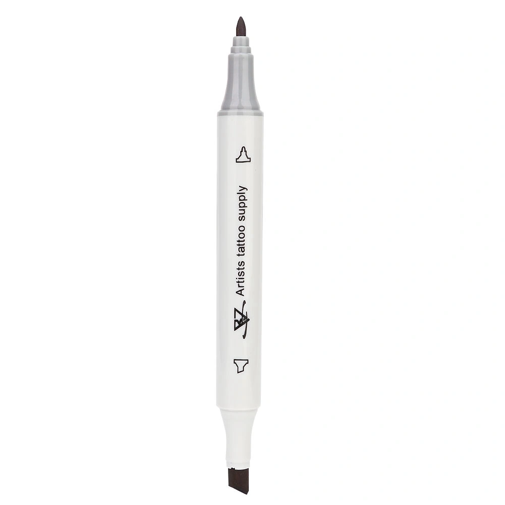 Double End Tattoo Positioning Skin Marker Marking Pen Tattoo Tool (Light Purple)